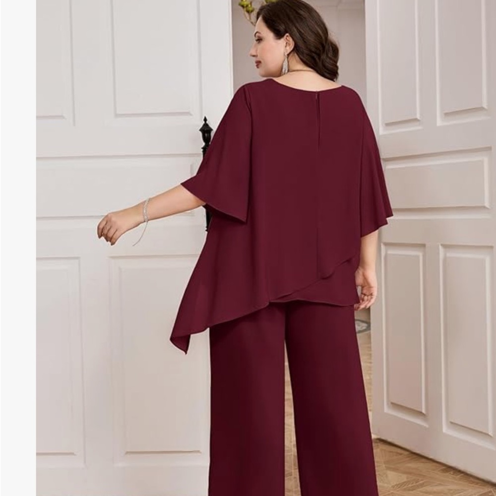 2pc Chiffon Set - Picture 2 of 2